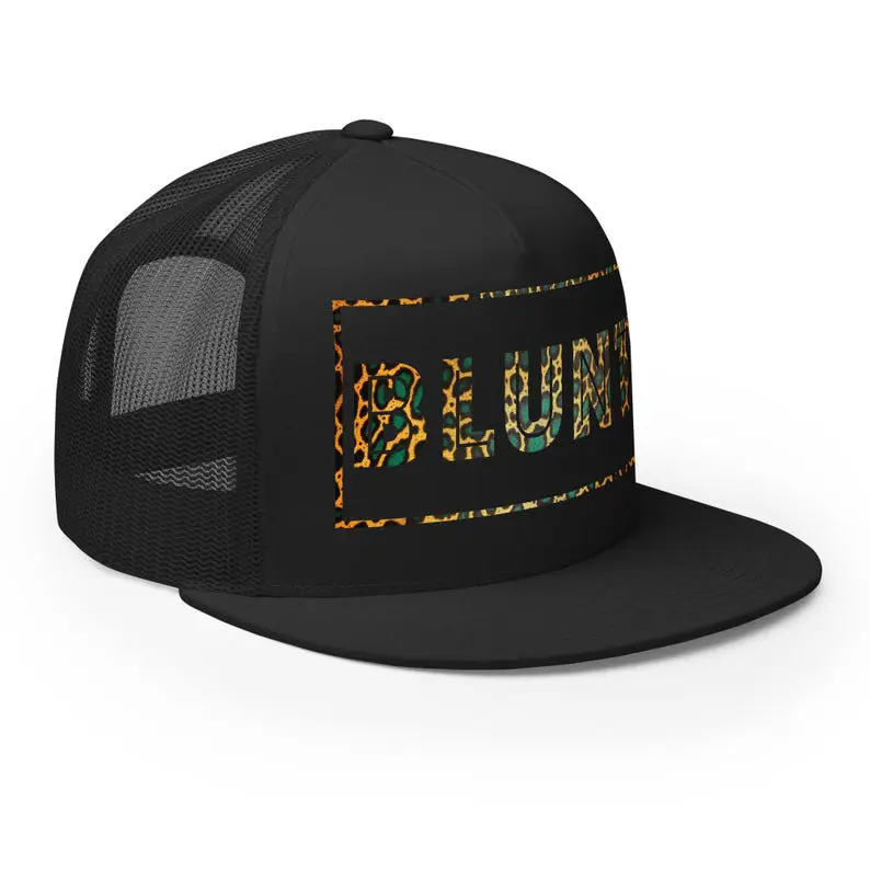 Trucker Hat Vietnam Made Leopard Print Logo Custom Snapback Plain Mesh Caps For Men Women Hunting Streetwear Brand Promotion L01 5