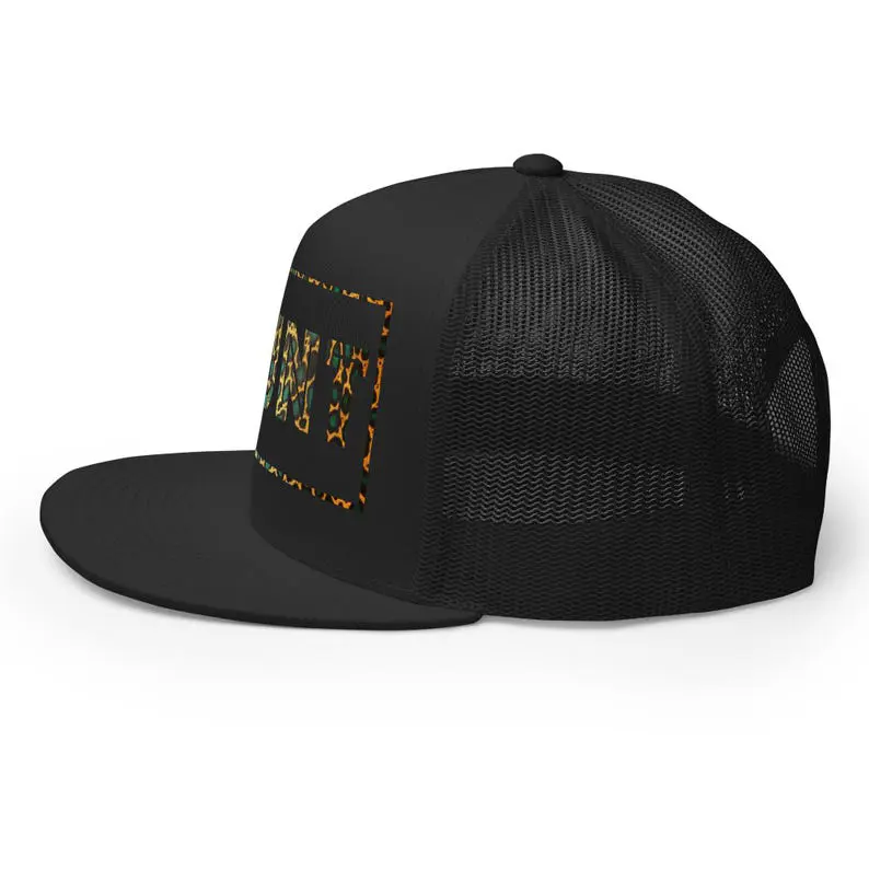 Trucker Hat Vietnam Made Leopard Print Logo Custom Snapback Plain Mesh Caps For Men Women Hunting Streetwear Brand Promotion L01 4