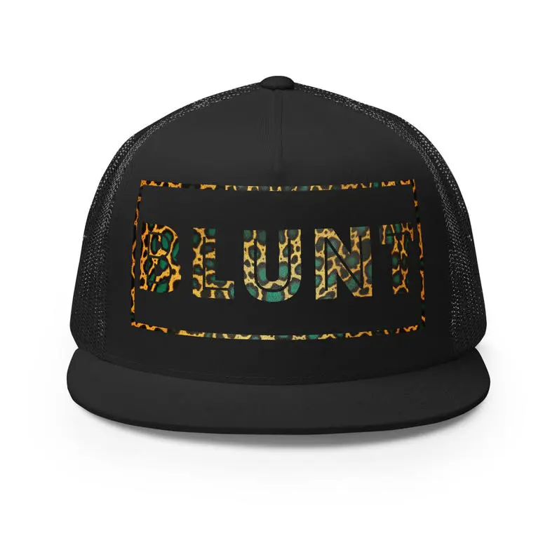 Trucker Hat Vietnam Made Leopard Print Logo Custom Snapback Plain Mesh Caps For Men Women Hunting Streetwear Brand Promotion L01 2