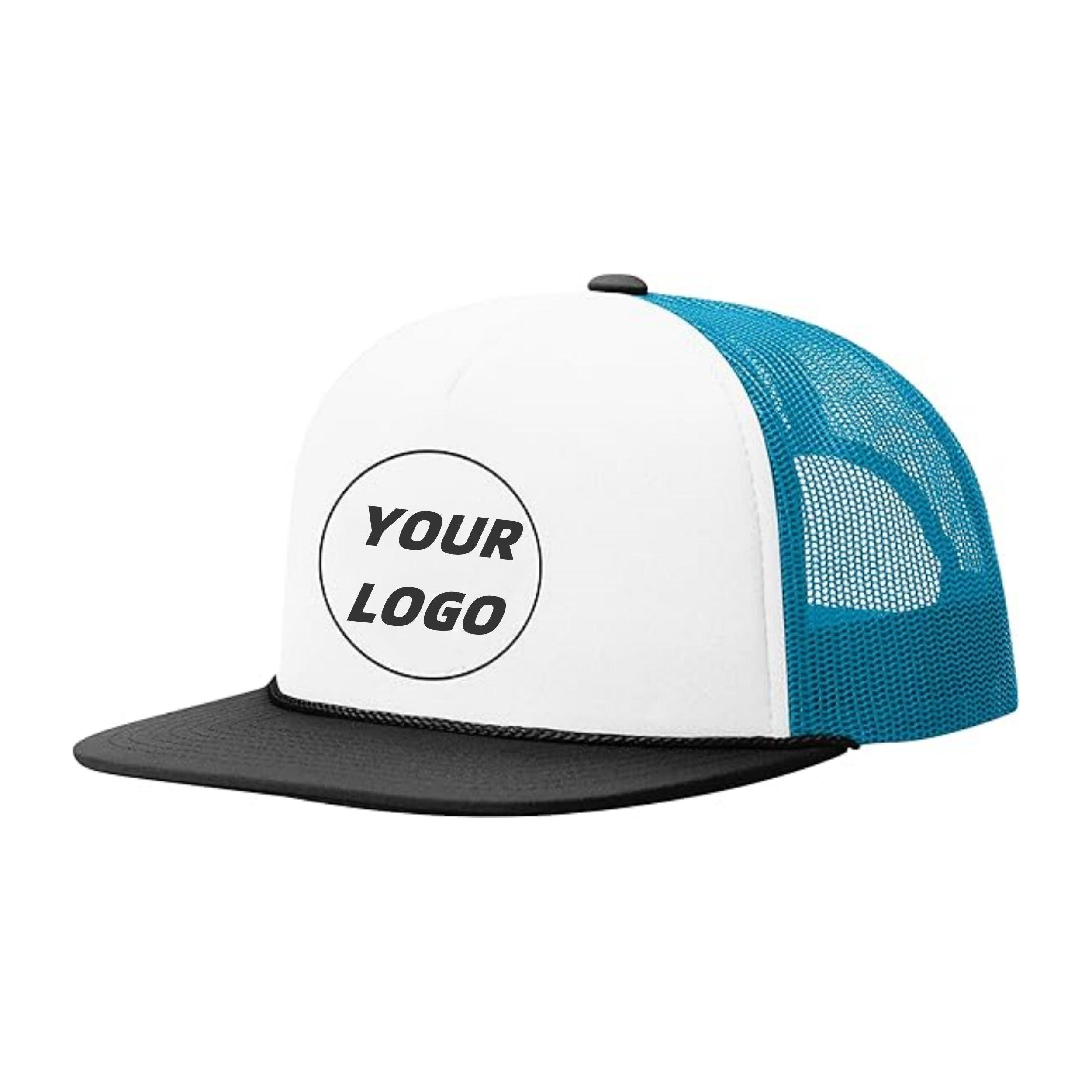 Trucker Hats High Quality Custom Splice Color High Quality Sports Unisex Mesh Trucker Hats 4