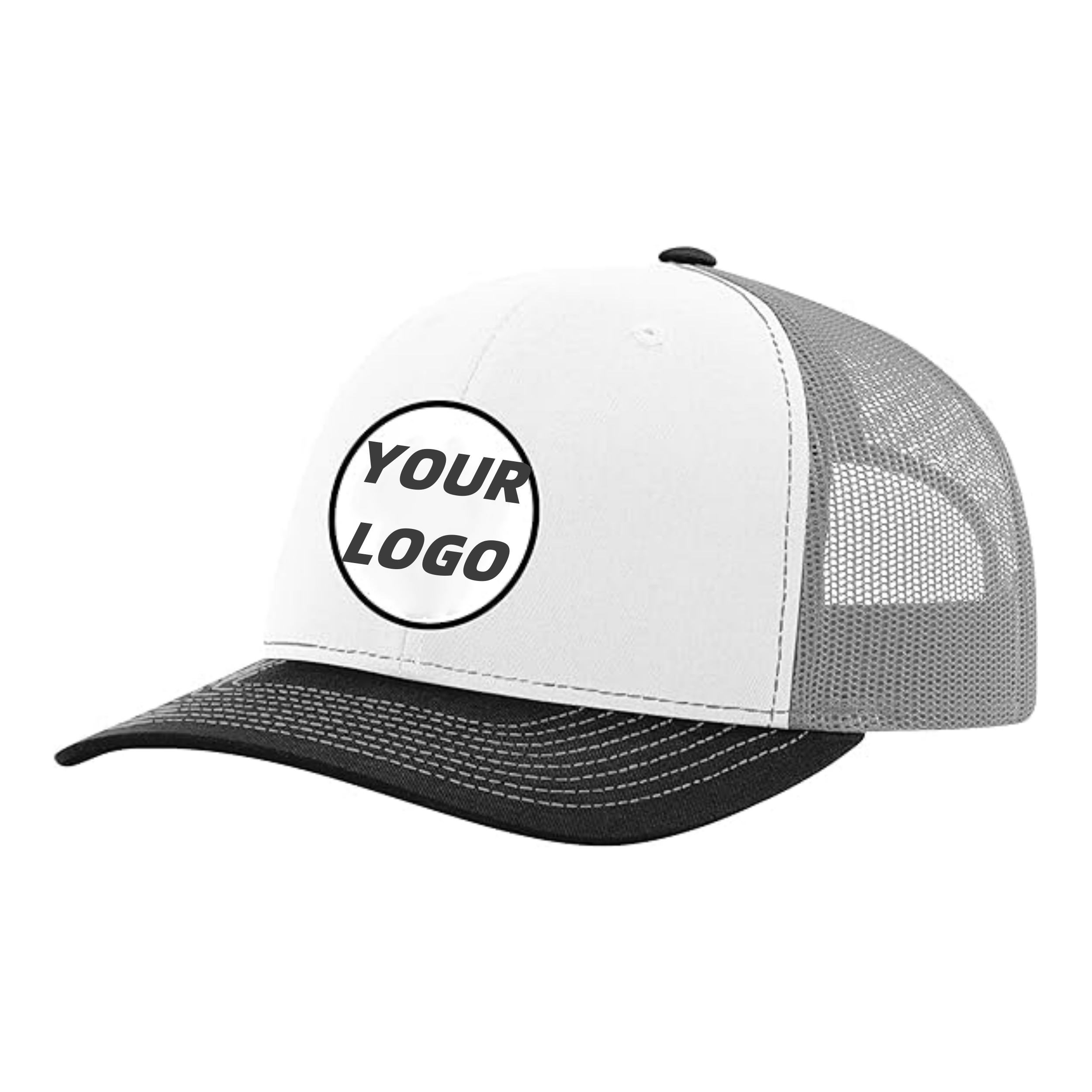 Trucker Hats High Quality Custom Splice Color High Quality Sports Unisex Mesh Trucker Hats 2