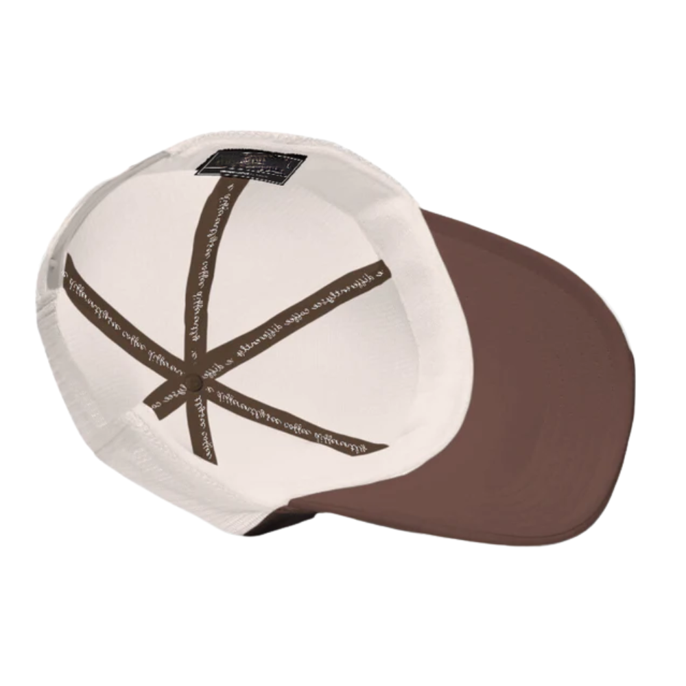 Two-tone Baseball Cap 5 Panel Gorras Embroidered Logo On Front And Left Side Custom Fully Inner Tapes Private Label On Sweatband 4