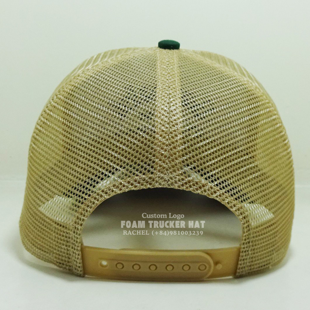 Two-tone Baseball Caps Foam Cotton Hats 5 Panel 3D Embroidered Logo Adjustable Snapback Closure Unisex Modern Styles Vietnam OEM 7
