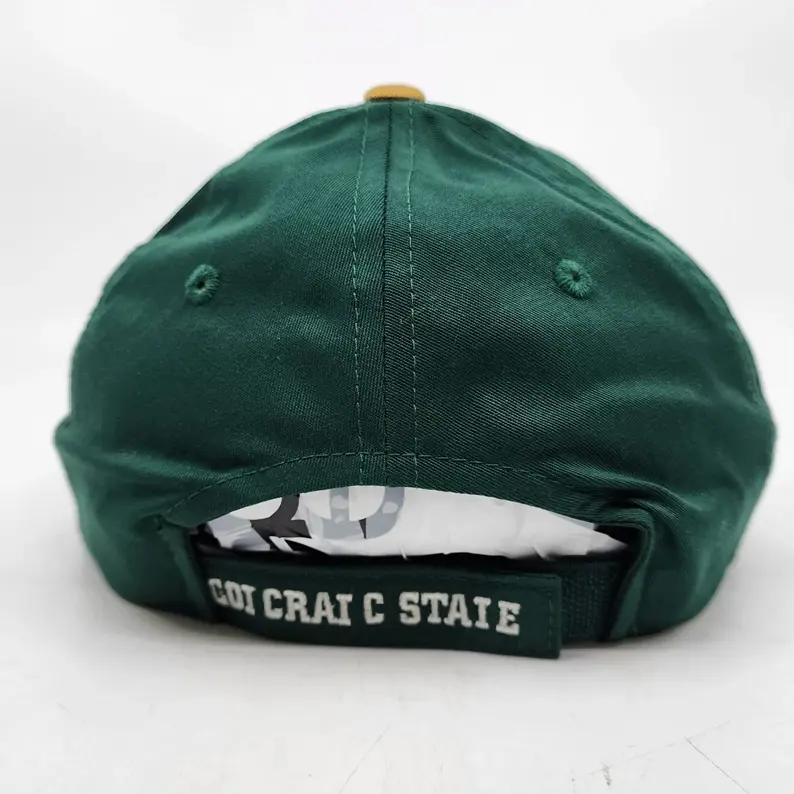 Two Tone Custom Embroidered Dad Hat 6 Panel Baseball Cap with Curved Brim Adjustable Strapback OEM ODM Vietnam Supplier 3