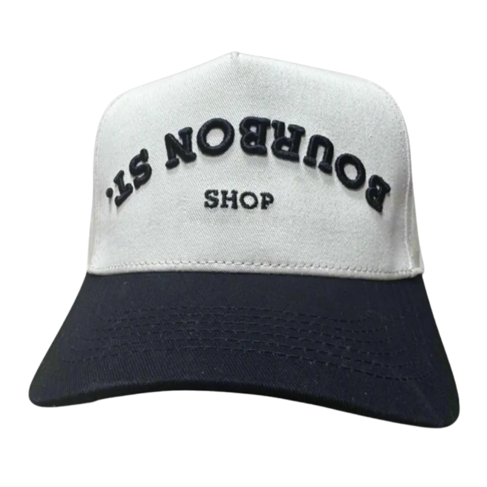 Two-tone Gorras 3D Embroidered Logo Baseball Cap 5 Panel A-Frame Custom Button Color Plastic Snapback Closure Unisex Wholesale