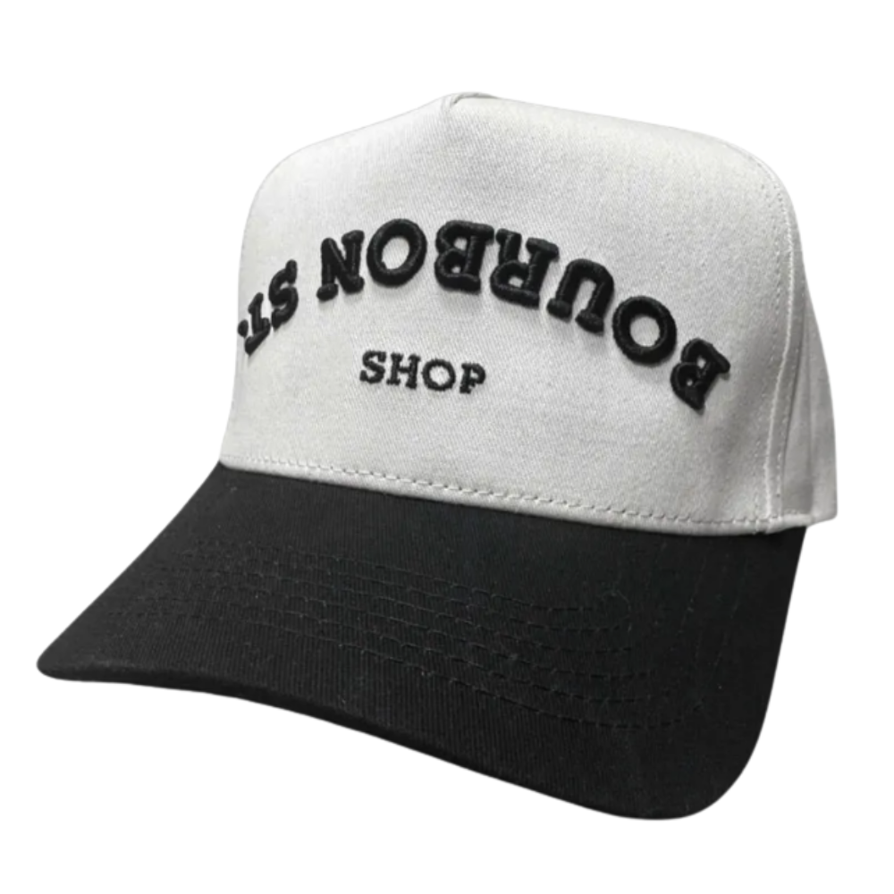 Two-tone Gorras 3D Embroidered Logo Baseball Cap 5 Panel A-Frame Custom Button Color Plastic Snapback Closure Unisex Wholesale 3