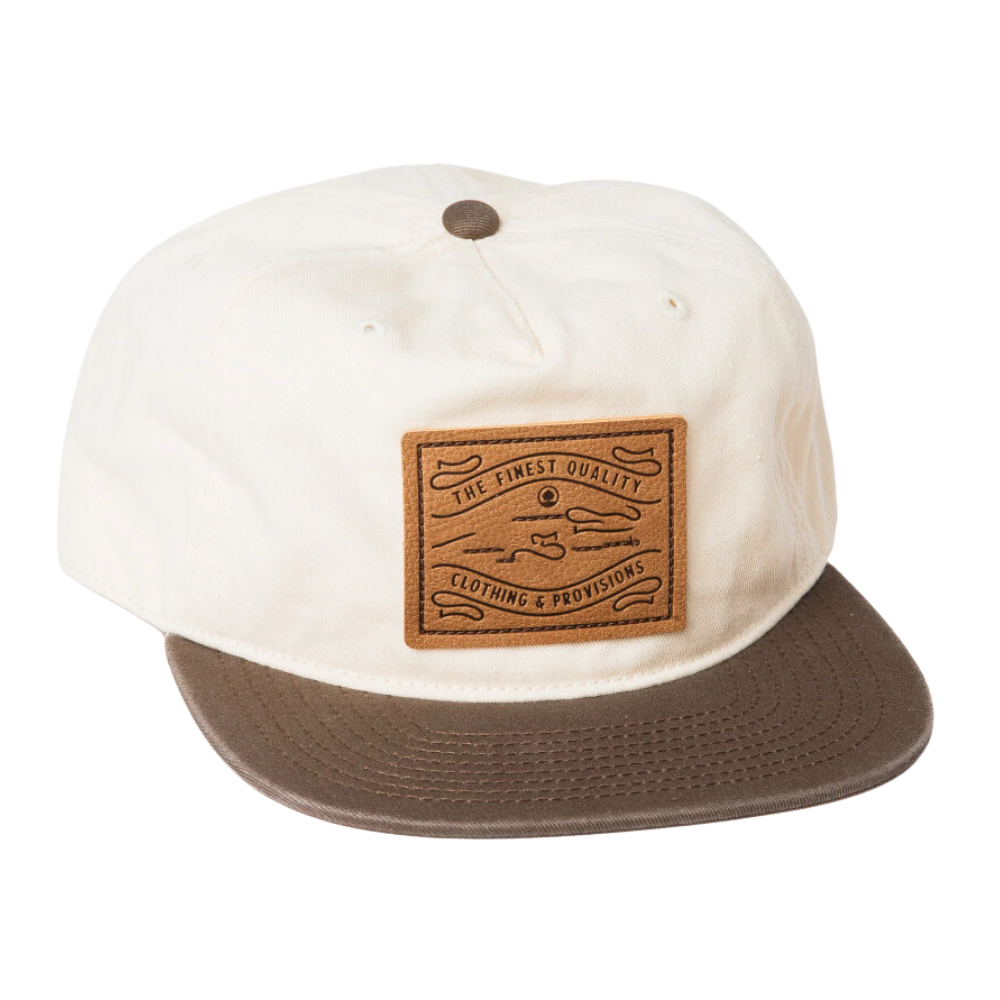 Two Tone Snapback Cap 5 Panel Gorras Leather Logo Patch Hat Unstructured Flat Brim Custom Button and Snapback Closure Color OEM 3