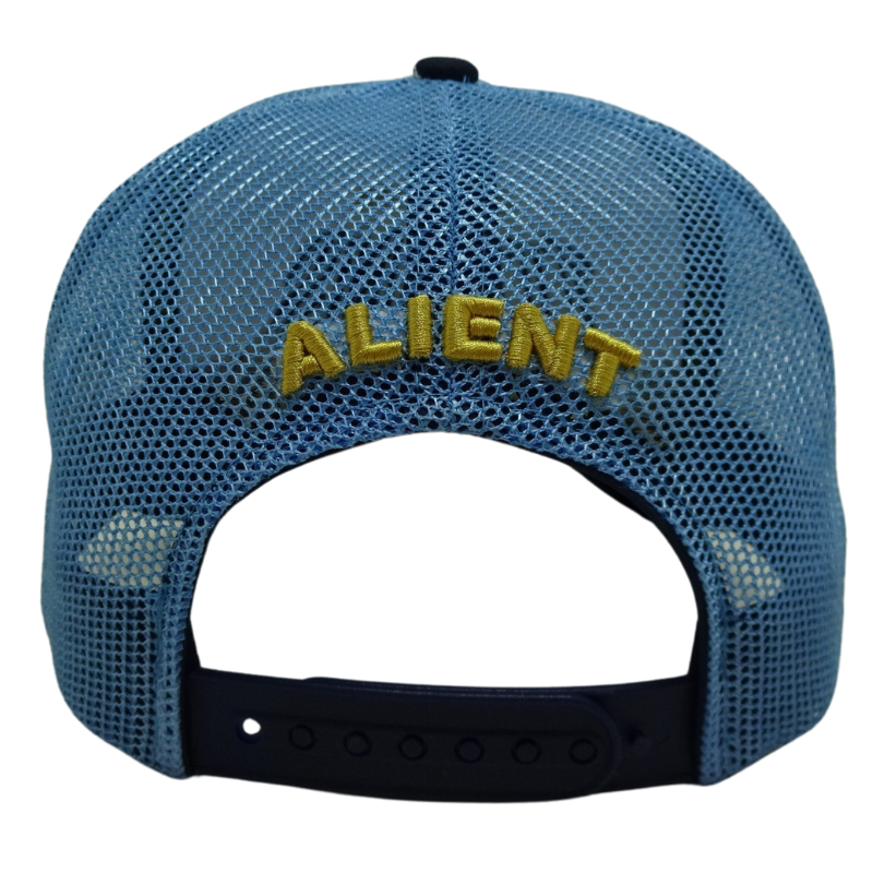 Two Tone Trucker Hat with Custom 3D Embroidered Logo Panel Mesh Back Curved Brim Adjustable Closure Cap Vietnam OEM ODM Headwear 6