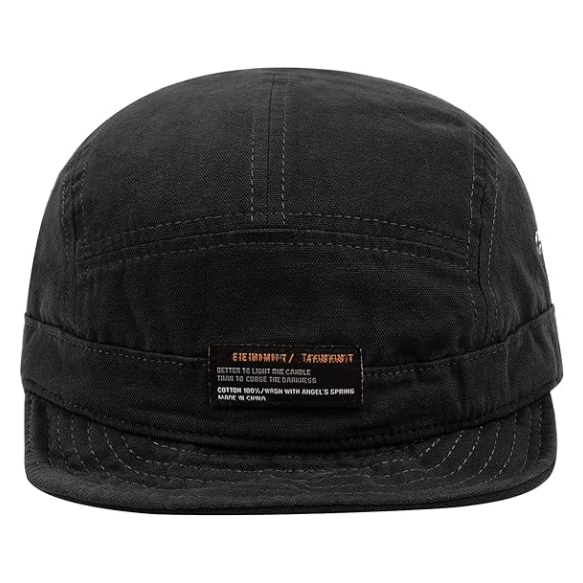 Unconstructed 5 panel nylon hat snapback cap hat logo vintage suede 5 panel snapback hat caps 4
