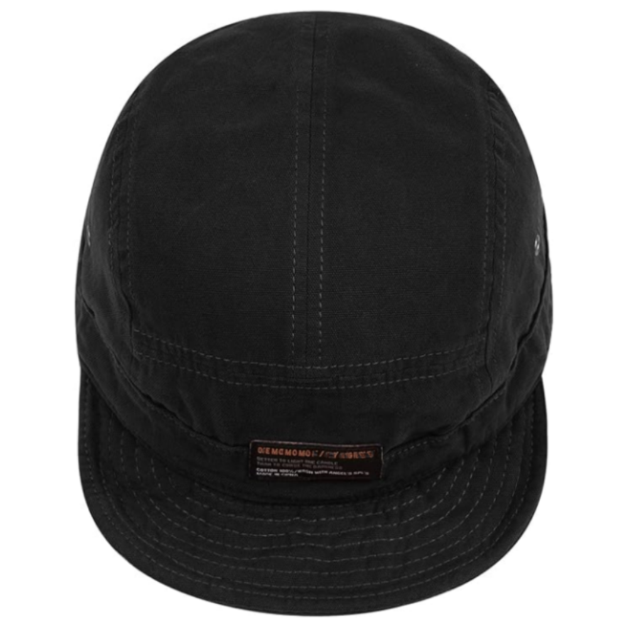 Unconstructed 5 panel nylon hat snapback cap hat logo vintage suede 5 panel snapback hat caps 3