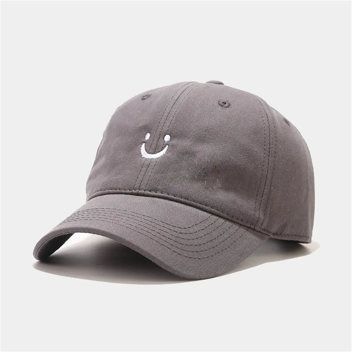 Unisex Baseball Cap 6-Panel Curved Brim High Quality Low Profile 65% Cotton and 35% Polyester Baseball Cap in Vietnam Factory 3