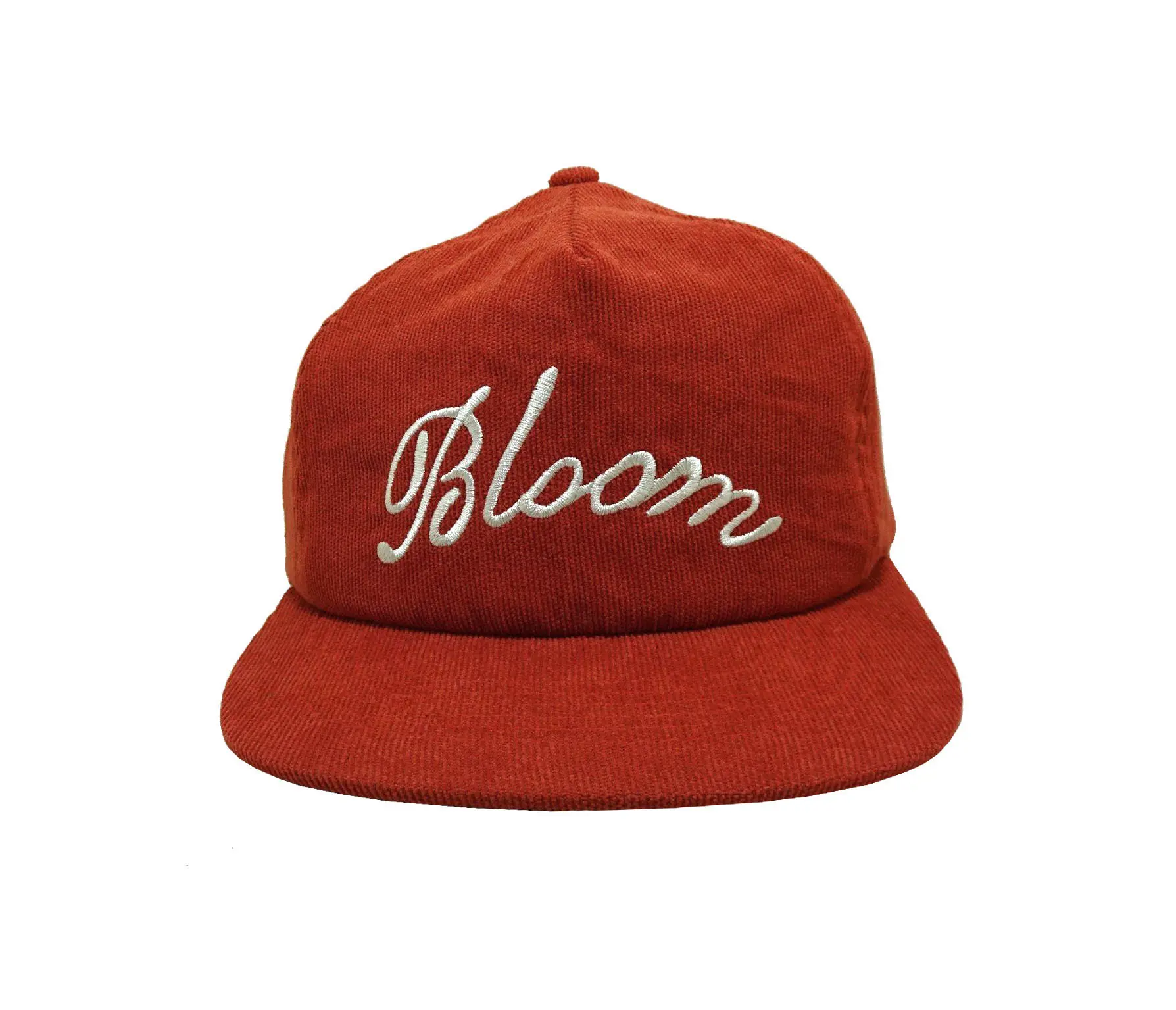 Unstructured 5 Panel Corduroy Snapback Cap Custom Embroidery Logo Soft Adjustable Hiphop Sports Cap for Unisex 2