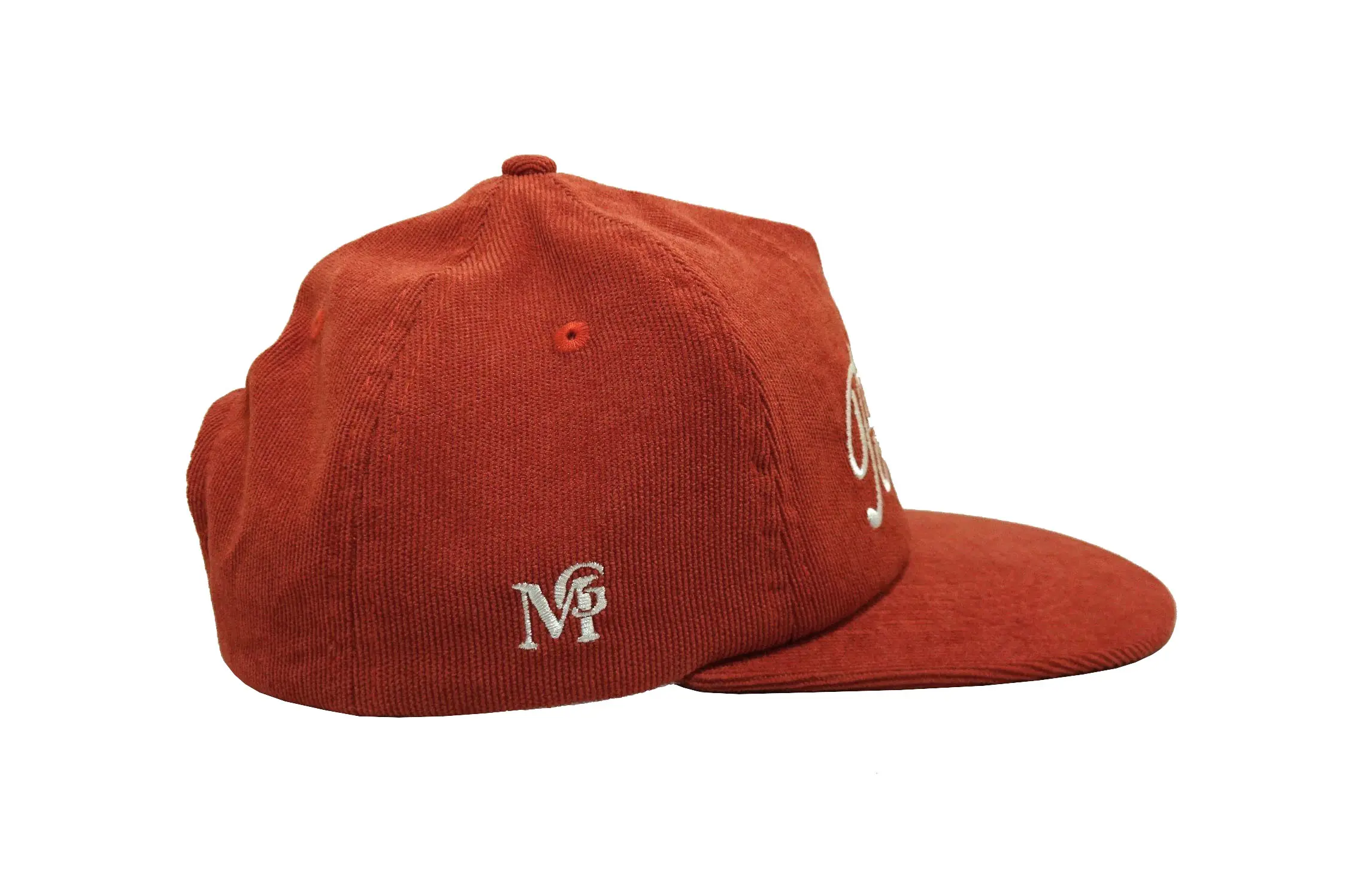 Unstructured 5 Panel Corduroy Snapback Cap Custom Embroidery Logo Soft Adjustable Hiphop Sports Cap for Unisex 4