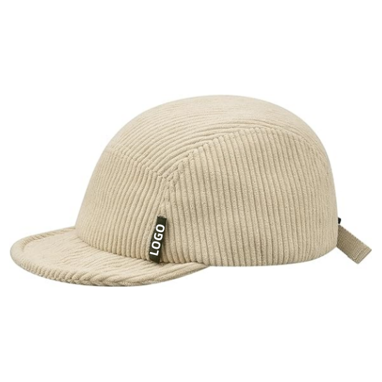 Unstructured 5 Panel Snapback Nylon Hats Cap Corduroy Panel Gorras Plain Leather Sport Snapback Cap Hat 4