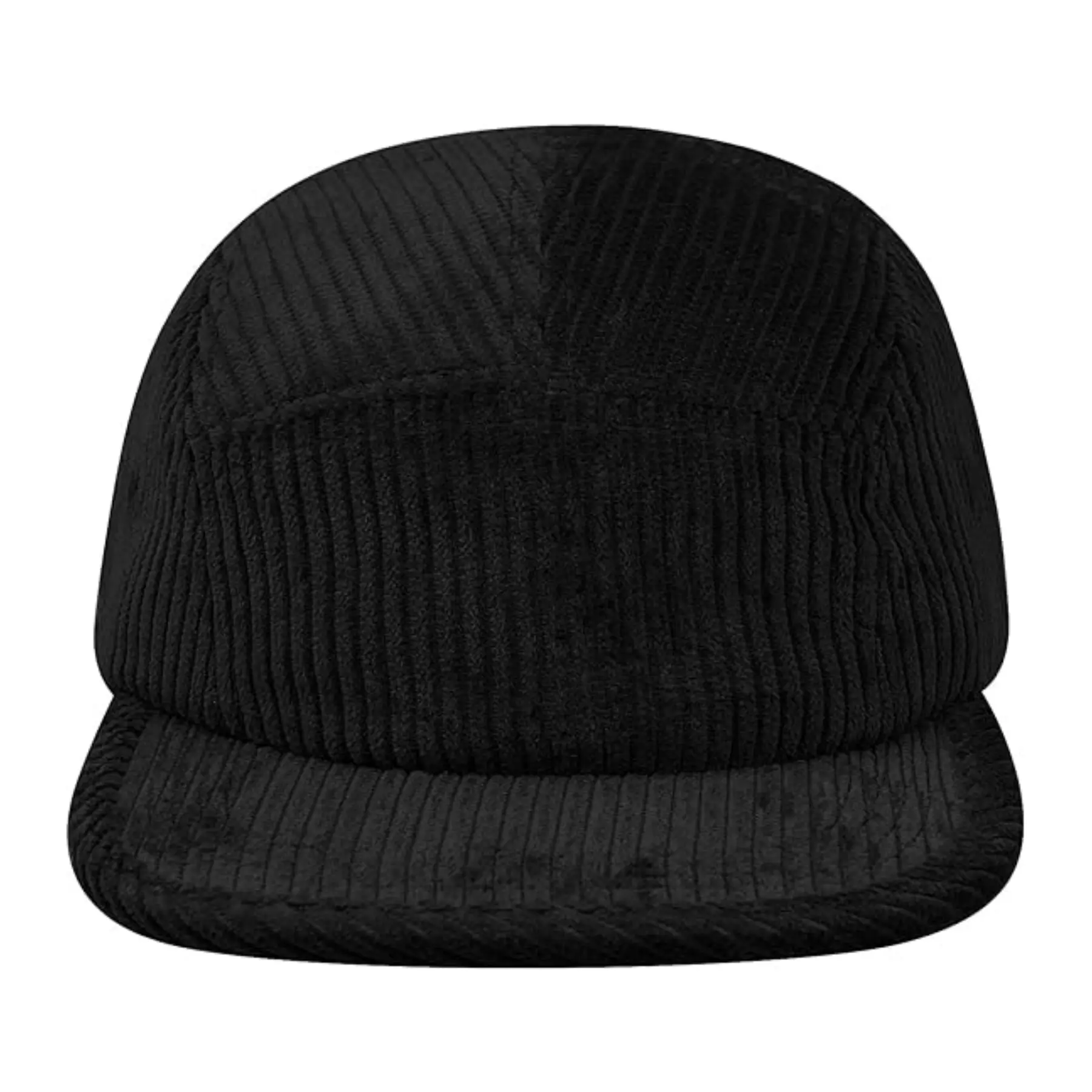 Unstructured 5 Panel Snapback Nylon Hats Cap Flat Bill Youth New Fashion Snapback Cap Corduroy Snapback Hats 1