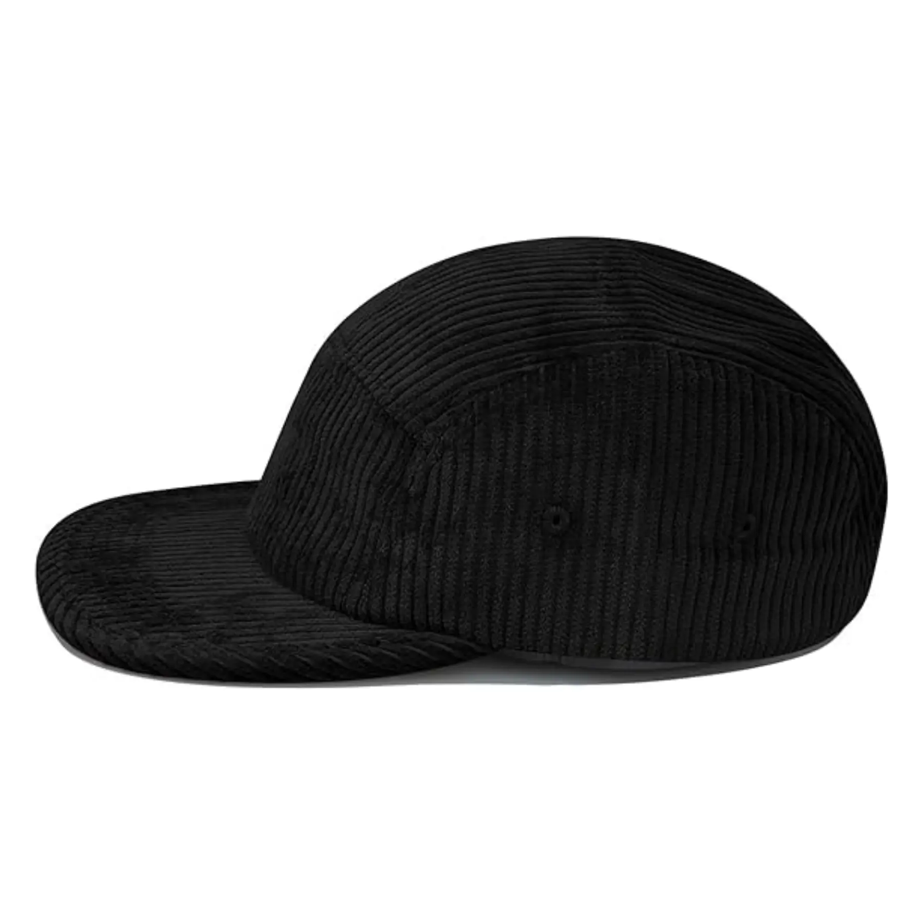 Unstructured 5 Panel Snapback Nylon Hats Cap Flat Bill Youth New Fashion Snapback Cap Corduroy Snapback Hats 3