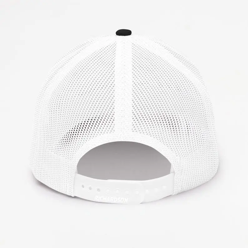 Upside Down Embroidered Trucker Hat Vietnam Made Custom Two Tone Caps Breathable Mesh For Men Casual Hip Hop Style Promotion L01 5