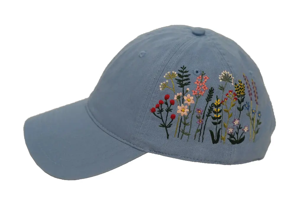 Various Color 6-Panel Unstructured Curved Brim High Quality Low Profile 65% Cotton and 35% Polyester Fabric Baseball Caps 5