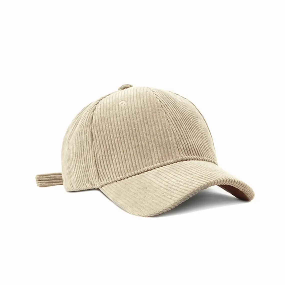 Various Color Plain Unisex 6-Panel Curved Brim High Quality Low Profile Velvet Fabric Baseball Cap from Vietnam Supplier 3