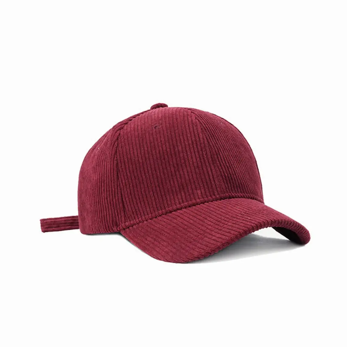 Various Color Plain Unisex 6-Panel Curved Brim High Quality Low Profile Velvet Fabric Baseball Cap from Vietnam Supplier 6