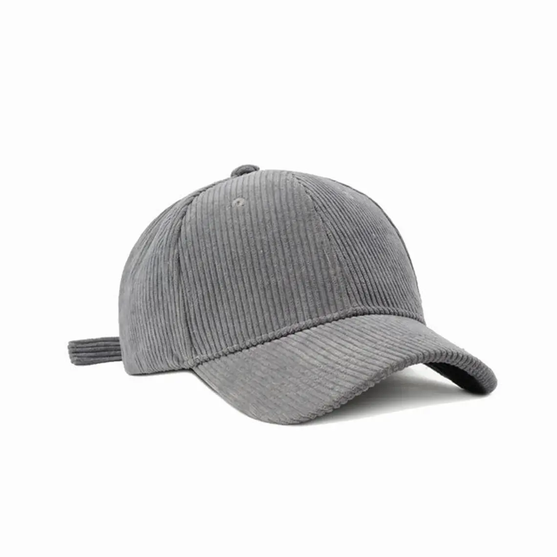 Various Color Plain Unisex 6-Panel Curved Brim High Quality Low Profile Velvet Fabric Baseball Cap from Vietnam Supplier 4