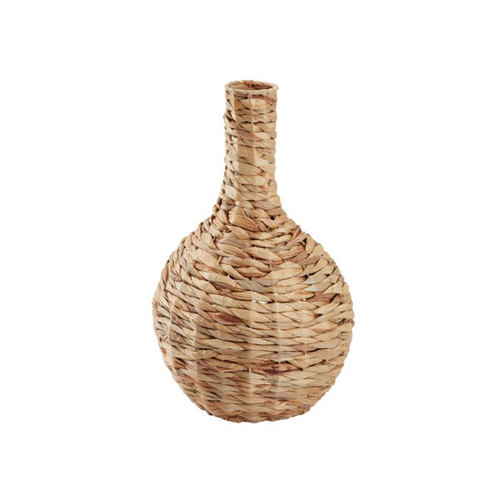 Vase made of small antique water hyacinth Made in Vietnam Ecofriendly material for home decor and tableware decoration Wholesale 1