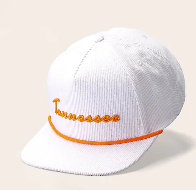 Velvet Snapback Cap White Corduroy Baseball Hat With Rope Snapback Embroidery Vietnam Factory Sport Dad Hat Customized Logo 1