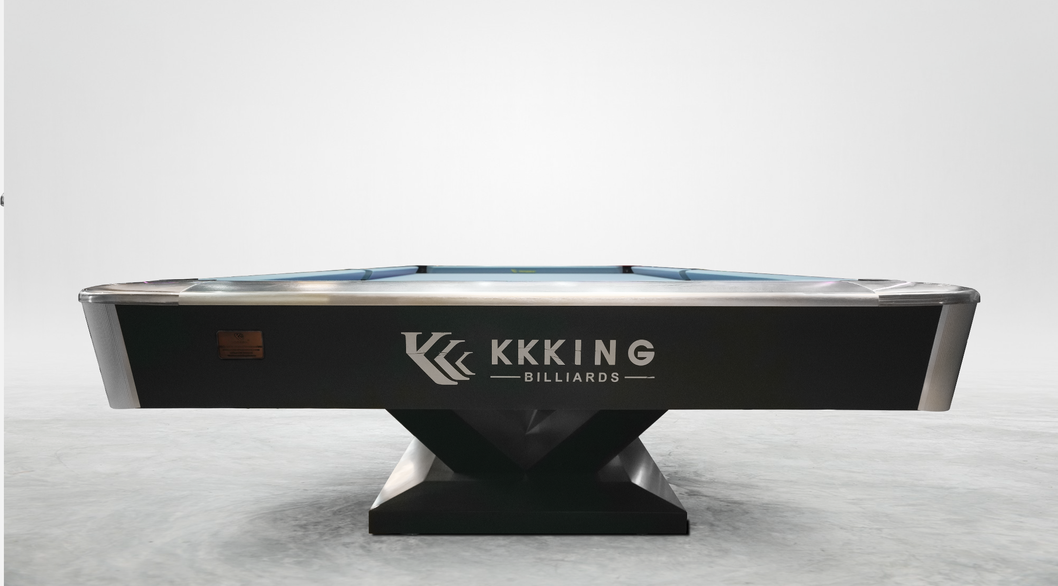 Victory Edition 9 Foot Pool Table with Slate Bed Ball Return System and Billiard Cue Kit Included 5