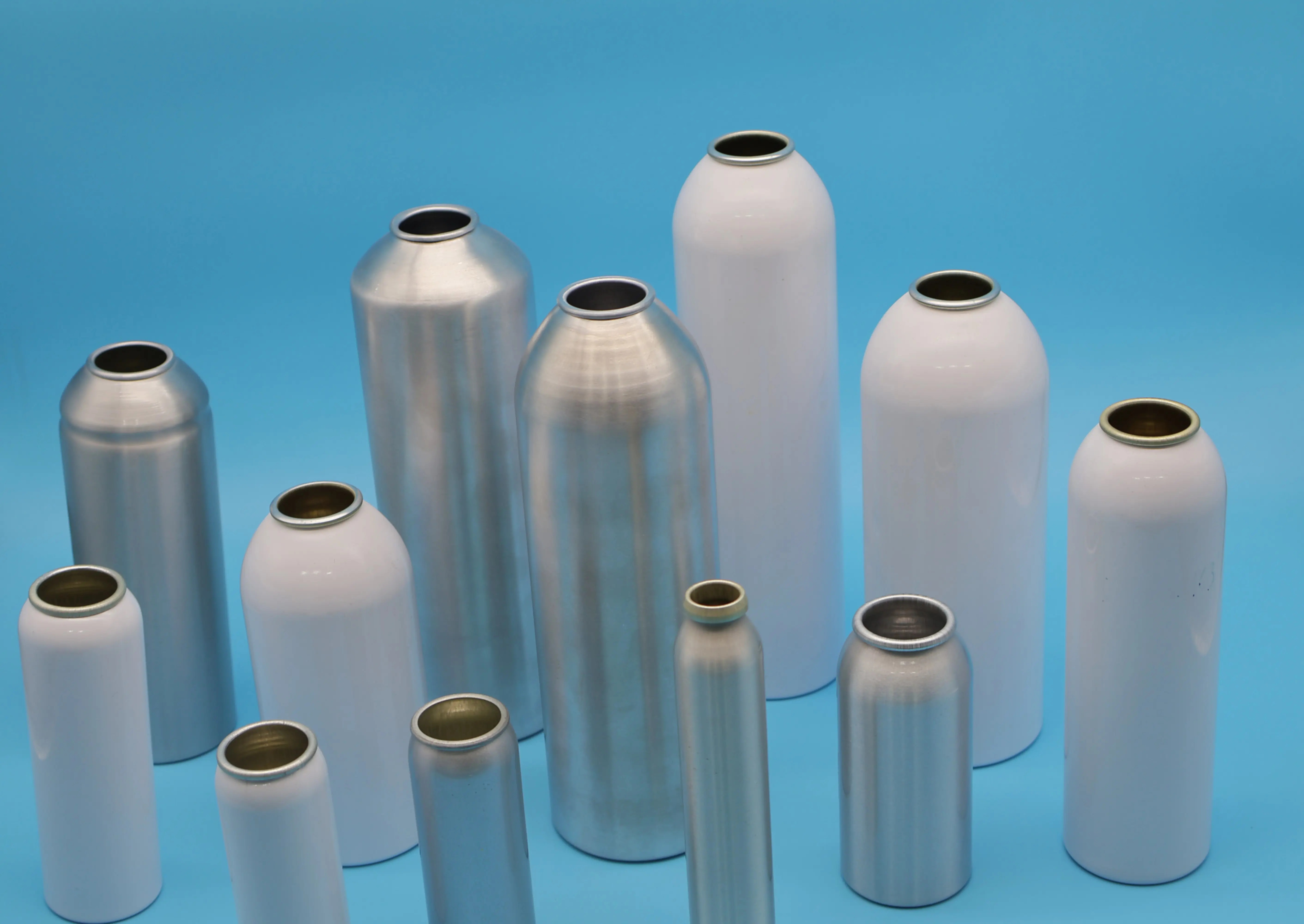 Vietnam Aluminum Manufacturer Aluminum Aerosol Cans Cosmetic Spray 100ml 200ml 250ml Durable Metal Can And Pharmaceutical Bottle 4