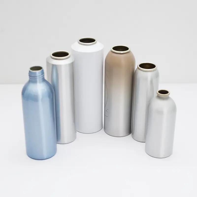 Vietnam Aluminum Manufacturer Aluminum Aerosol Cans Cosmetic Spray 100ml 200ml 250ml Durable Metal Can And Pharmaceutical Bottle 6