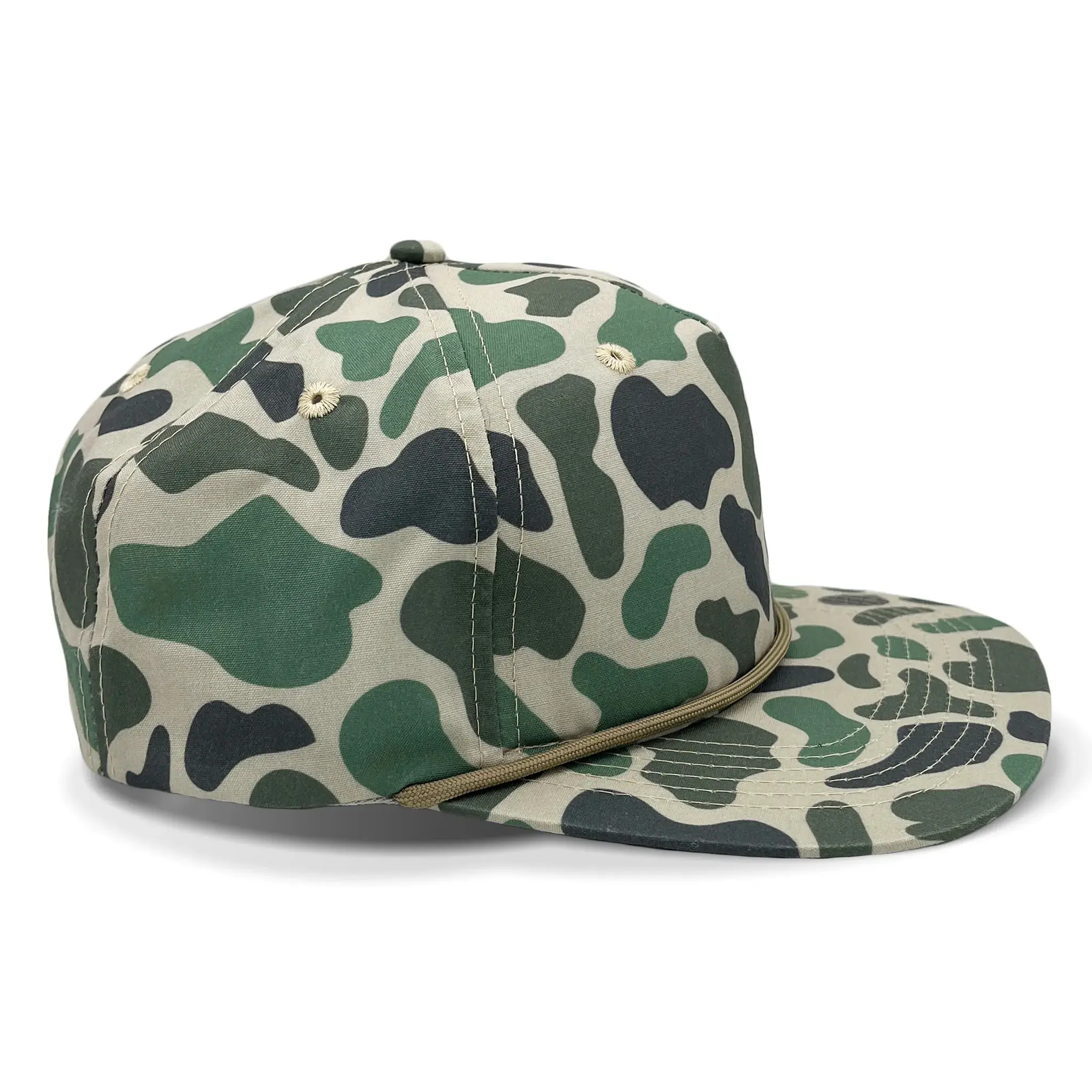 Vietnam Factory Wholesale Snapback Cap Custom Logo High Quality Texas Hat Camouflage Patterns Promotional Running Sports Cap 2
