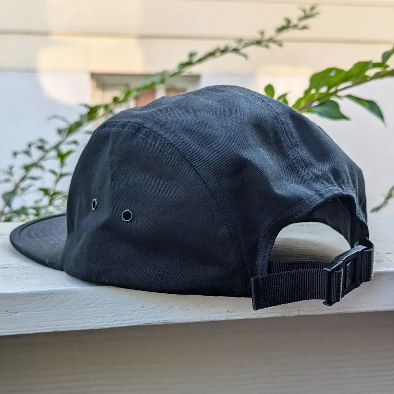 Vietnam Made 5 Panel Camper Caps Custom Dog Embroidered Logo Adjustable Snapback Hat For Men Women Outdoor Running Promotion L01 4