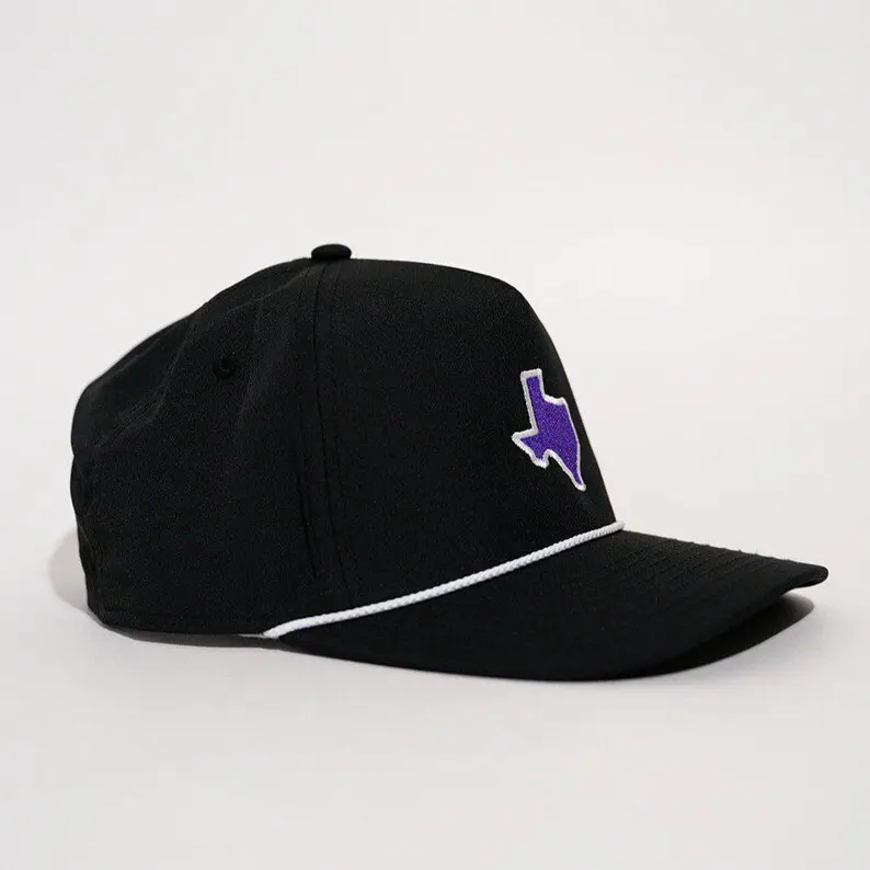 Vietnam Made Adjustable Fit Caps With Custom Woven Patch Logo Rope Detail Baseball Hat Gorras For Men Women Casual Promotion L1 3