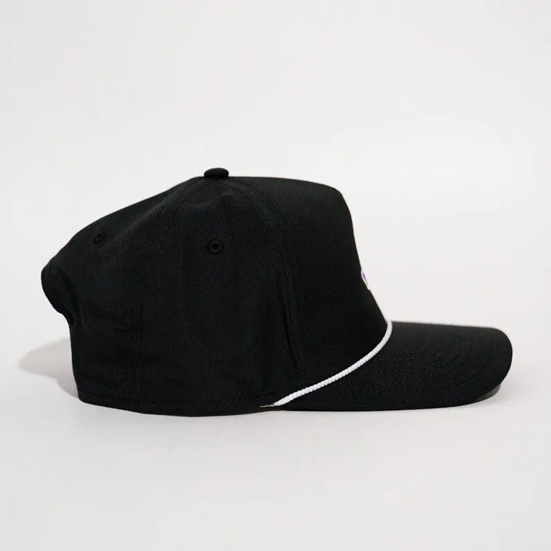 Vietnam Made Adjustable Fit Caps With Custom Woven Patch Logo Rope Detail Baseball Hat Gorras For Men Women Casual Promotion L1 4