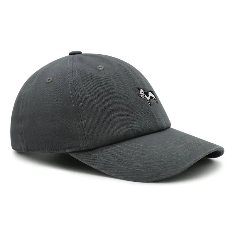 Vietnam Made Baseball Cap OEM Custom Cow Embroidered 6 Panel Hat Minimalist Gorras For Farmer Unisex Casual Brand Promotion L01 3