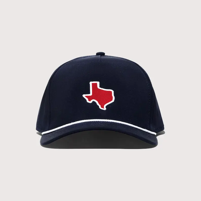 Vietnam Made Baseball Caps Custom Texas State Embroidered Logo Hat Adjustable Fit With Rope For Men Women Casual Promotion L1 6