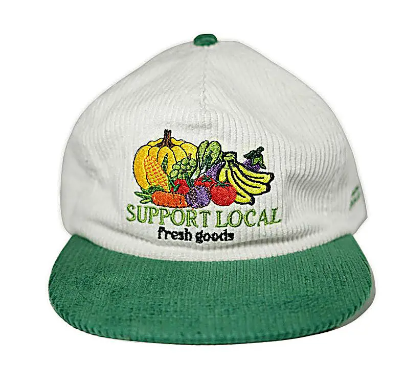 Vietnam Made Corduroy Two Tone Snapback Cap OEM Custom Logo Side Panel Gorras For Casual Travel Summer Vibe Fruit Lovers L01 1