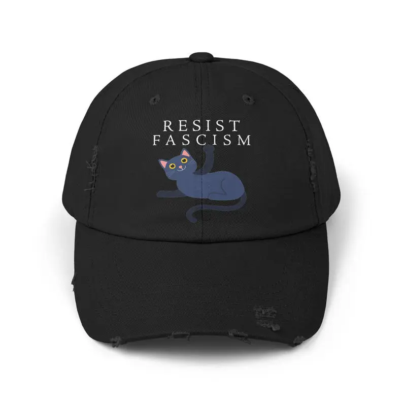 Vietnam Made Distressed Baseball Cap Custom Printed Logo Dad Hat Unisex Adjustable Gorras For Cat Lovers Hiphop Casual Style L01