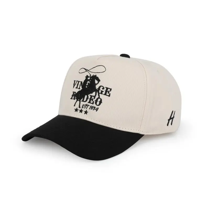Vietnam Made High Quality Two Tone Baseball Caps Custom Embroidered Logo Hat For Men Women Travel Casual Fashion Promotion L01 3