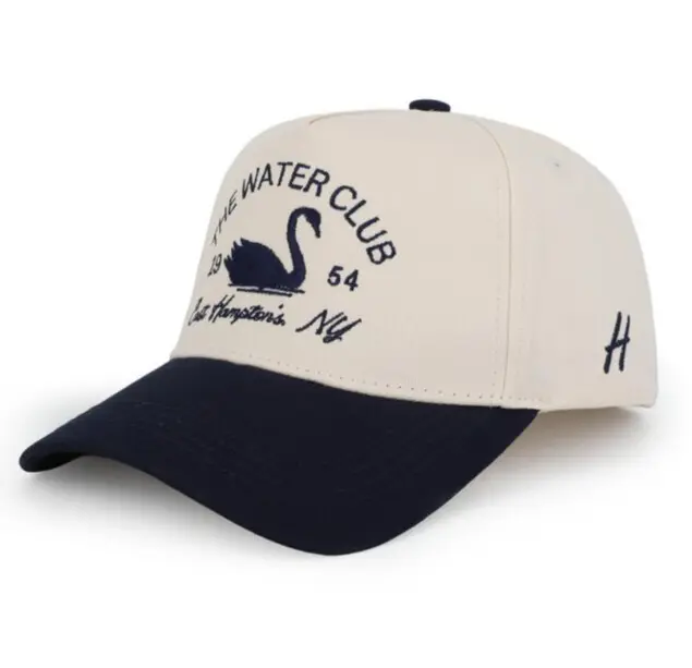 Vietnam Made Retro Style Baseball Caps Two Tone Design Custom Embroidered Logo Hat For Men Women Travel Casual Wear Promotion L1 3