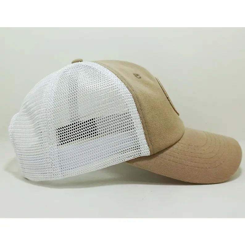 Vietnam Made Trucker Hat Funny Sea Raider Woven Patch Breathable Mesh Back Caps For Men Women Outdoor Casual Fishing Style L01 5