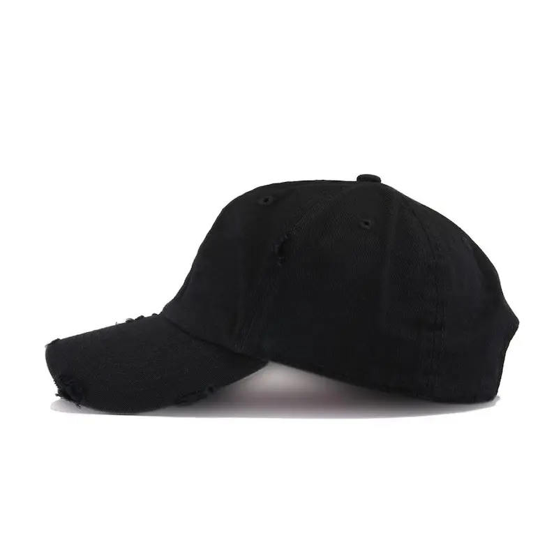 Vietnam Made Unisex Distressed Baseball Cap High Quality Dad Hat OEM Custom Logo Minimalist Gorras For Hiphop Casual Style L01 3