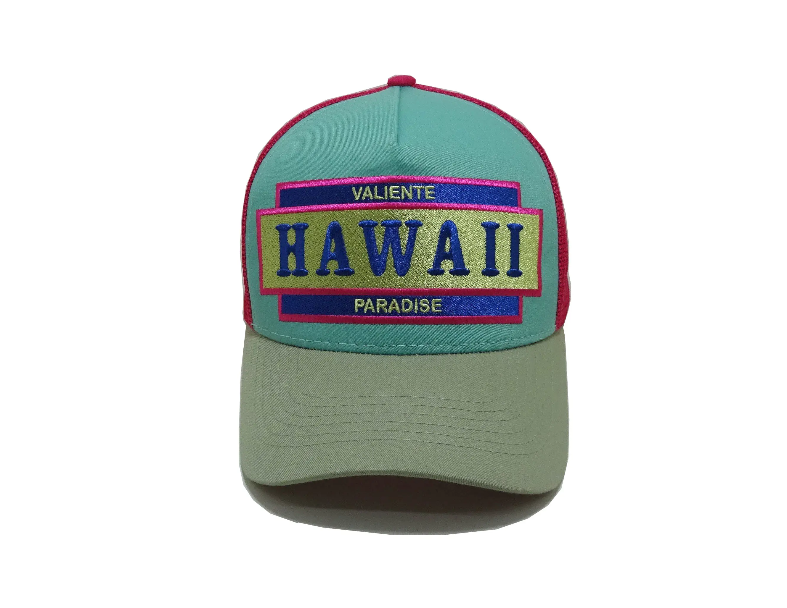 Vietnam Promotional Hat Color Custom Snapback Caps 5 Panels Customized Big Embroidery Patch Trucker Hats Custom Woven Patch 2