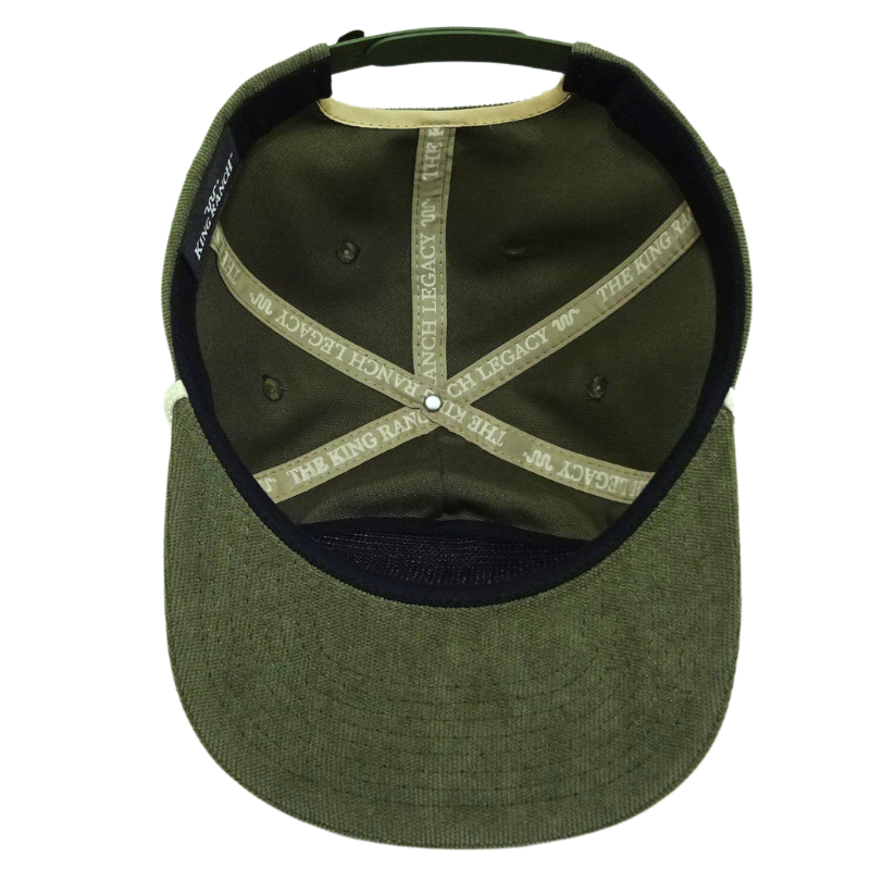 Vietnam Wholesale High Quality Custom Embroidered Rope Snapback Hats Corduroy Caps Adjustable Closure Design Inner Tape Cap L01 4