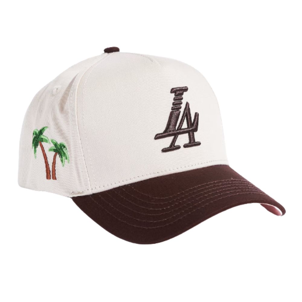 Vintage Baseball Cap Two-Tone Flat Embroidery Logo Front Side Structured/Unstructured Snapback Closure Gorras Wholesale Unisex 2