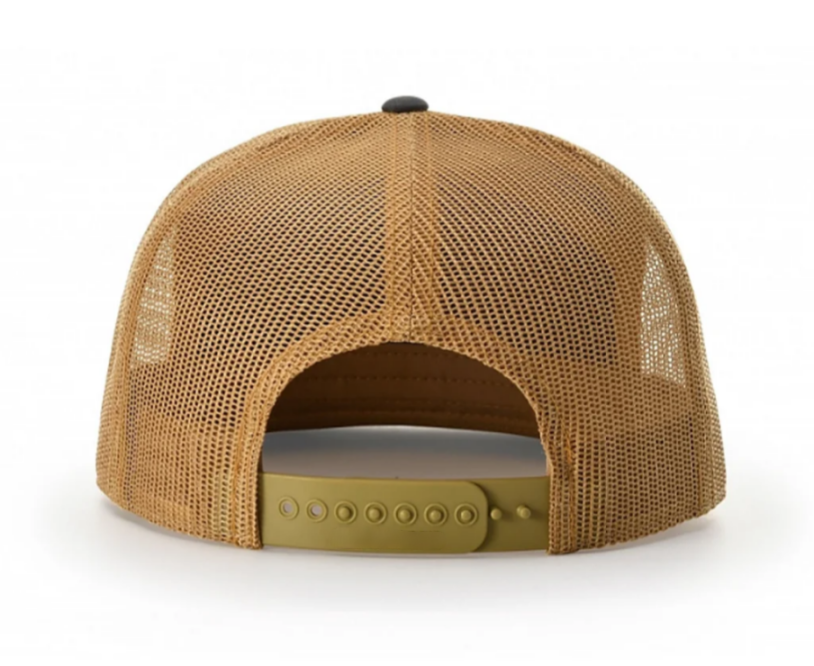 Vintage Style OEM Woven Patch Mesh Back Trucker Hat High Quality Vietnam Made Adjustable Fit Caps Gorras For Hunting Casual L01 3