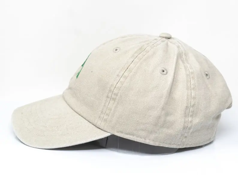 Washed Baseball Caps Custom Leaf Embroidered Logo Vietnam Made Dad Hat Gorras For Men Tropical Style Camping Travel Casual L01 4