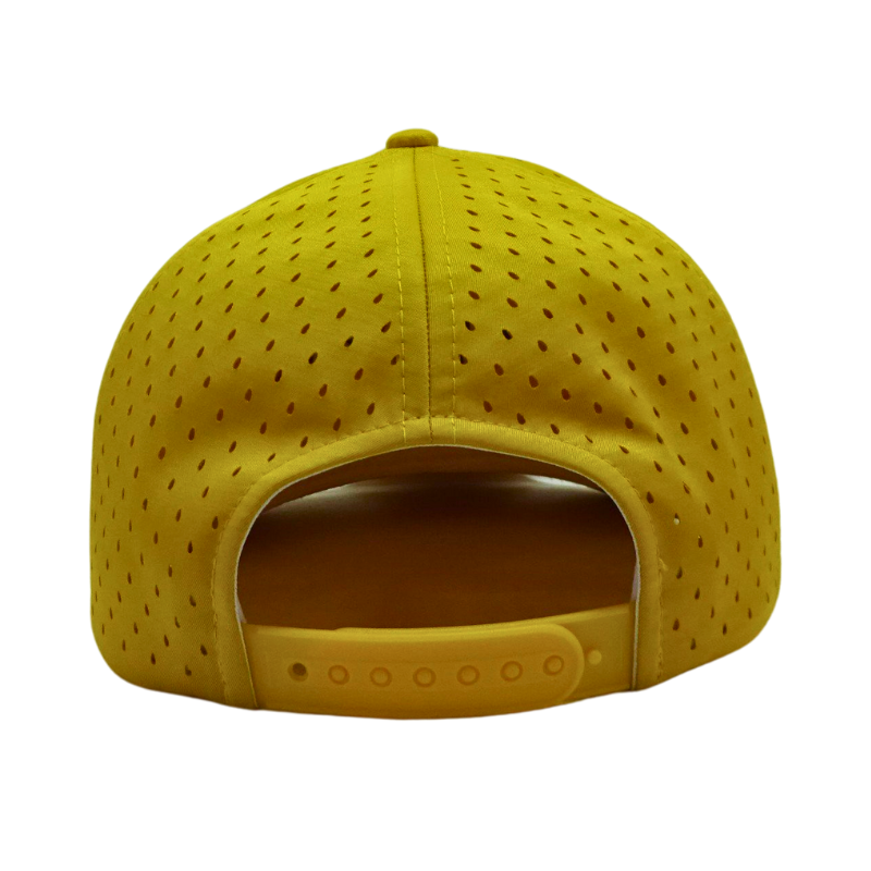 Water Drop Holes Snapback Cap 3d Embroidered Logo Vietnam Made Adjustable Fit Hat Hip Hop Style For Casual Brand Promotion L01 6
