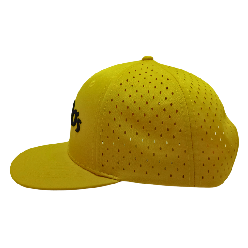 Water Drop Holes Snapback Cap 3d Embroidered Logo Vietnam Made Adjustable Fit Hat Hip Hop Style For Casual Brand Promotion L01 4