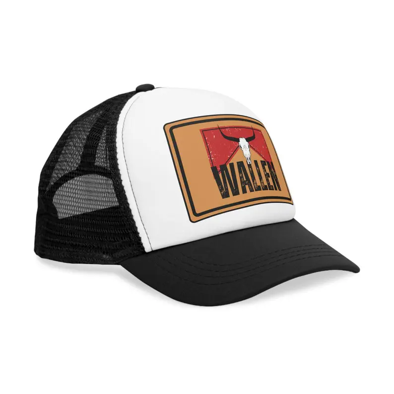 Western Style OEM Custom Printed Logo Trucker Hat Vietnam Made Breathable Mesh Back Cap For Unisex Casual Travel Promotion L01 2